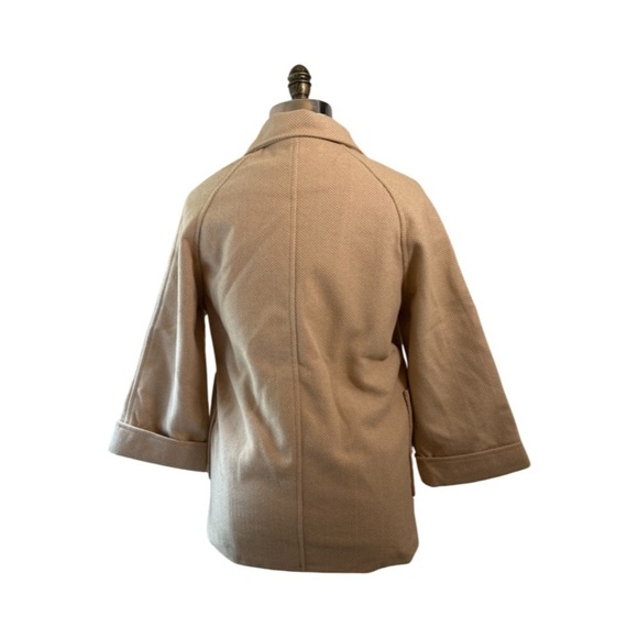 Chevron Wool Blend Coat Sample Sale size 2XL - Picture 3 of 8
